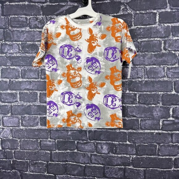 Five Nights at Freddy's Boy's MEDIUM 8 Short Sleeve Graphic T-Shirt - Picture 1 of 9